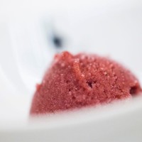 Sorbetto di uva fragola